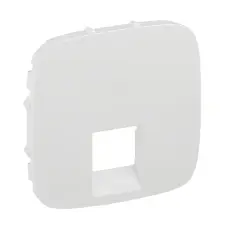 LEGRAND Legrand 755415 Valena Allure RJ11/RJ45 aljzat burkolat, Fehér villanyszerelés
