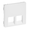 LEGRAND Legrand 755420 Valena Life 2xRJ45/RJ11 csatlakozóaljzat burkolat fehér