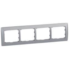 LEGRAND Legrand 771304 Galea Life keret 4-es vízszintes, alumínium ( Legrand 771304 ) villanyszerelés