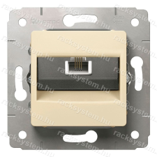 LEGRAND Legrand 773738 Cariva telefoncsatlakozó 1xRJ11 keret nélkül bézs villanyszerelés