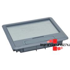 LEGRAND Műanyag fedél 12/18 modulos standard padlódobozhoz, max. 8mm burkolattal, Legrand 088001 villanyszerelés