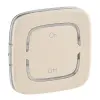 LEGRAND MyHOME (Valena Allure) BE/KI jelölés széles burkolat, elefántcsont