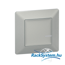 Legrand Netatmo Legrand 752385 Valena Life Netatmo vezeték nélküli kapcsoló - egypólusú alumínium villanyszerelés