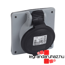 LEGRAND P17 Tempra Pro Dafbe163k07500V IP44 döntött aljzat 555192 villanyszerelés