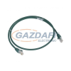 LEGRAND patch kábel, RJ45-RJ45, Cat6A, árnyékolatlan (U/UTP), AWG26, LSZH (LSOH), zöld, d: 6,2mm, 2 méter, LCS2
