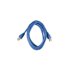 LEGRAND patch kábel, UTP, Cat6, 5m, kék kábel és adapter