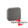  Legrand Plexo 55 kétpólusú kapcsoló 10A, antracit, Legrand 069827L