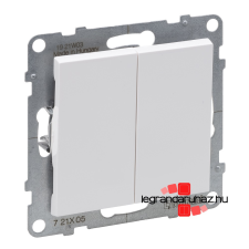 LEGRAND Suno csillárkapcsoló 10 AX fehér, Legrand 721105 világítási kellék
