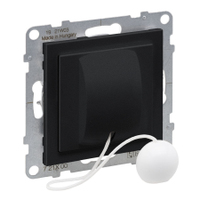 LEGRAND SUNO HÚZÓZSIN.VÁLTÓÉR.NYOMÓ, FEKETE villanyszerelés