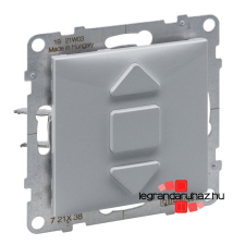 LEGRAND Suno redőnynyomó alumínium, Legrand 721338 villanyszerelés