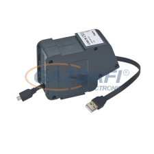 LEGRAND USB/micro USB lapos vezetékkel 1 modulos visszahúzható szett villanyszerelés