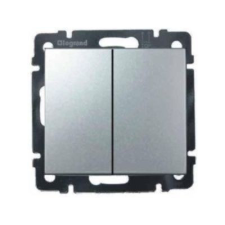 LEGRAND VALENA 106+6 BETÉT+BILL. ALUMÍNIUM villanyszerelés