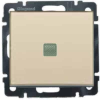 LEGRAND Valena 1 pólusú kapcsoló jelzőfény elefántcsont