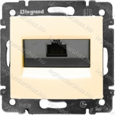 LEGRAND Valena 1XRJ45 LCS2 Cat5e UTP informatikai csatlakozóaljzat,csavaros, elefántcsont 774138 villanyszerelés
