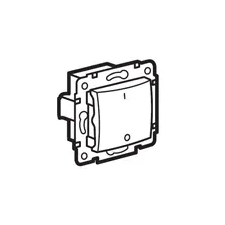 LEGRAND Valena 3 pólusú kapcsoló (400V~/10A) fehér villanyszerelés