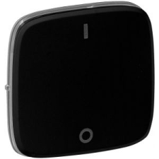 LEGRAND Valena Allure Kétpólusú Kapcsoló Burkolat, Fekete 755128-Legrand villanyszerelés