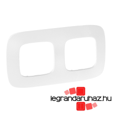 LEGRAND Valena Allure Kettes keret, Fehér ZEN 754372 villanyszerelés