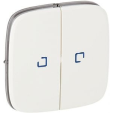 LEGRAND Valena Allure Kettős Kapcsoló Burkolat, Fj, Fehér 755225-Legrand villanyszerelés