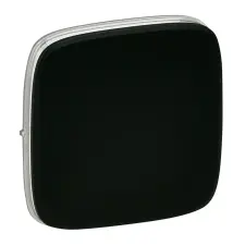 LEGRAND Valena Allure Széles Burkolat Kapcsolókhoz, Fekete 755008-Legrand villanyszerelés