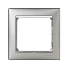 LEGRAND Valena Alumínium / Ezüst, 1-es keret 770351 villanyszerelés