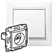 LEGRAND VALENA DAF 2+F SZLOVÁK FÖLD.FEHÉR villanyszerelés