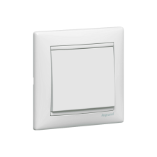LEGRAND VALENA EGYPÓLUSÚ KAPCSOLÓ FEHÉR BILLENTYU+MECHANIZMUS villanyszerelés