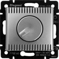 LEGRAND Valena fényerőszabályzó 100-1000W alumínium villanyszerelés