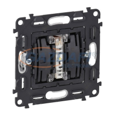 LEGRAND Valena InMatic kétpólusú kapcsoló mechanizmus ellenőrzőfénnyel, 250V, 16A villanyszerelés