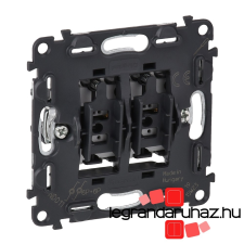 LEGRAND Valena InMatic kettős váltóérintkezős nyomó mechanizmus 752018 villanyszerelés