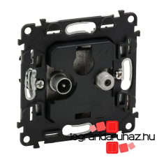 LEGRAND Valena InMatic TV-SAT csatlakozóaljzat mechanizmus, 10 dB 753059 villanyszerelés