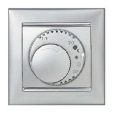 LEGRAND Valena komfort termosztát kapcs. alumínium 1db világítási kellék