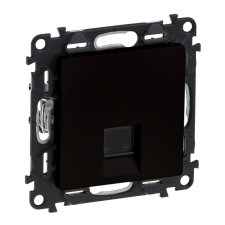LEGRAND VALENA LIFE 1xRJ45 Cat.6 UTP FEKETE villanyszerelés