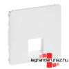 LEGRAND Valena Life 1xRJ45/RJ11 csatlakozóaljzat burkolat fehér 755410
