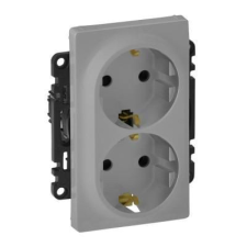 LEGRAND VALENA LIFE 2x2P+F CS.ALJ.GYV.R.ALU villanyszerelés