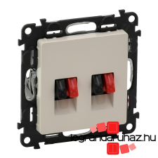 LEGRAND Valena Life hangszóró-csatlakozóaljzat (4 kivezetéssel) elefántcsont 753278 villanyszerelés