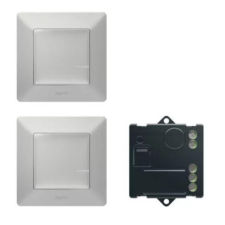 LEGRAND Valena Life Netatmo párosított szett 1 alumínium villanyszerelés