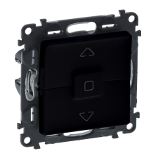 LEGRAND VALENA LIFE REDŐNYKAPCSOLÓ, MECHANIZMUS BURKOLATTAL, FEKETE redőny