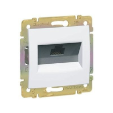 LEGRAND VALENA TEL.1xRJ45 CAT6 STP FEHÉR villanyszerelés
