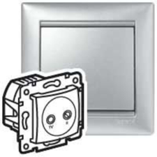 LEGRAND VALENA TV-RD ALJ+FED.ÁTM.ALUM. 3 villanyszerelés