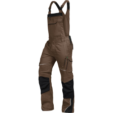 Leib Flex Rugalmas Barna/Fekete Kantáros nadrág - 54 munkaruha