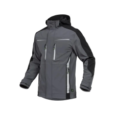 LEIBWACHTER LEIB FLEX átmeneti softshell kabát szürke-fekete -L() munkaruha