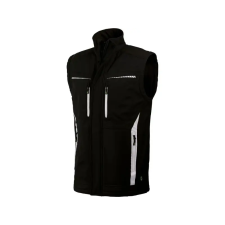 LEIBWACHTER LEIB flex softshell férfi mellény fekete- l leibwächter munkavédelmi ruházat munkaruha