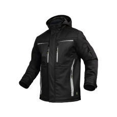 LEIBWACHTER LEIB FLEX téli softshell kabát fekete -L()