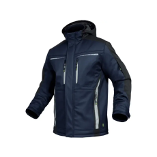LEIBWACHTER LEIB FLEX téli softshell kabát tengerkék-fekete -2XL()