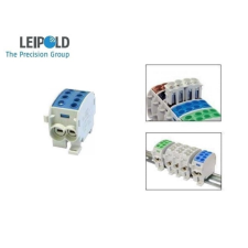 Leipold Fővezetéki leágazókapocs 300/185A Cu/Al ónozott kék 2x70+2x50mm3 1-pólus HLAK 70/50 N LEIPOLD villanyszerelés