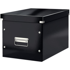 Leitz Click & Store Cube WOW tárolódoboz nagy, fekete (61080095) (l61080095) bútor