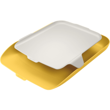 Leitz Cosy irattálca rendszerező tálcával, meleg sárga (52590019) irattálca