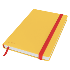 Leitz Cosy Soft touch jegyzetfüzet (A5), meleg sárga, vonalas, 80 lap (44810019) füzet