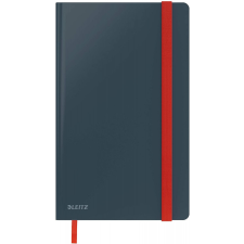 Leitz Cosy Soft Touch keményfedeles A5 jegyzetfüzet kockás, bársony szürke (44540089) füzet