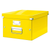  LEITZ Doboz, A4 méret, LEITZ "Click&amp;Store", sárga